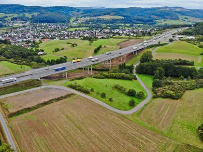 A45 Talbrücke Volkersbach